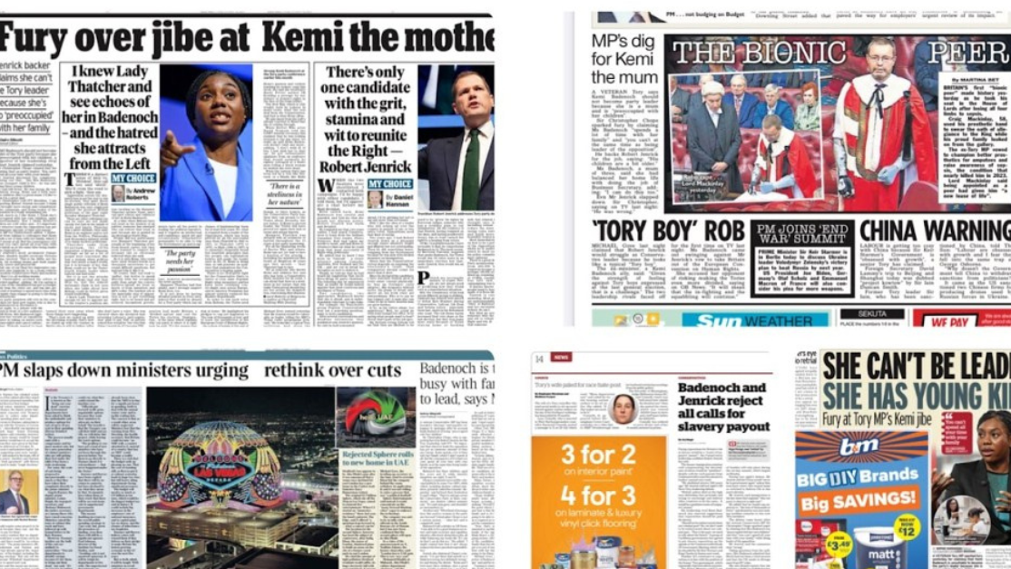 GB News leadership debate PR
