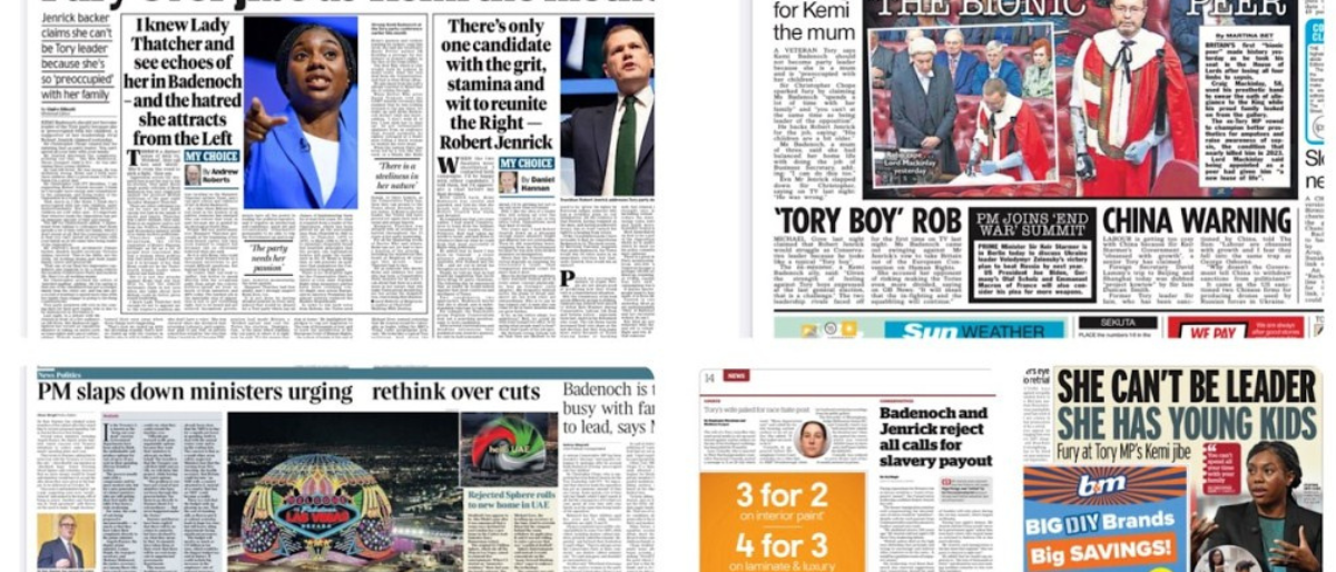 GB News leadership debate PR