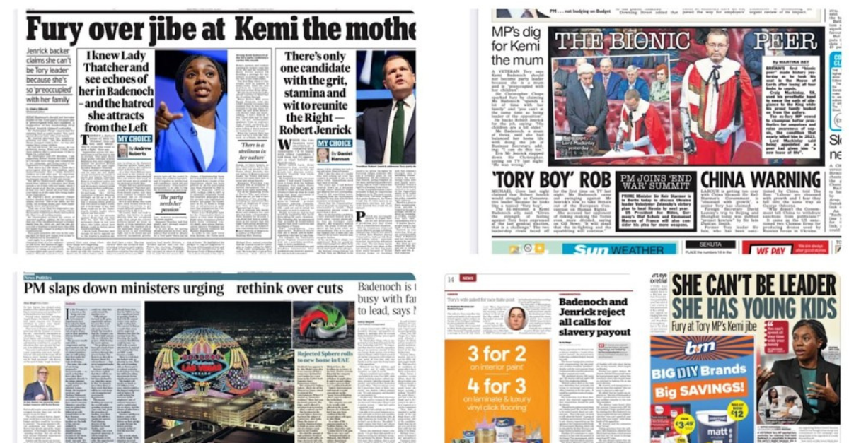 GB News leadership debate PR